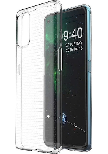 Realme 7 Pro Kılıf Şeffaf Silikon Hibrit Case Renksiz