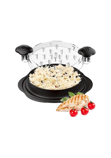 Tavuk Kıyma Makinesi, Fırça Ve Silikon Plakalı Tavuk Eti Kıyma Makinesi, Domuz Eti Ve Sığır Eti İçin Kırmızı Tavuk Kıyma Makinesi Siyah