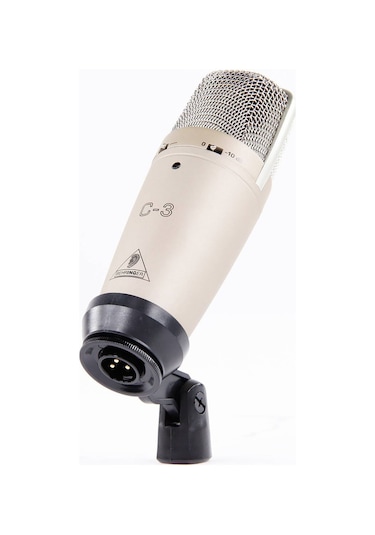 Behringer C-3 Çift Diyafram Condenser Stüdyo Kayıt Mikrofonu