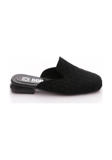 Dgn T0011 Kadin Terlik Siyah Siyah