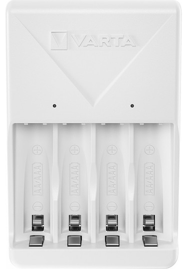 Varta Plug 4x2100 Mah AA Şarjlı Pil Şarj Cihazı Beyaz