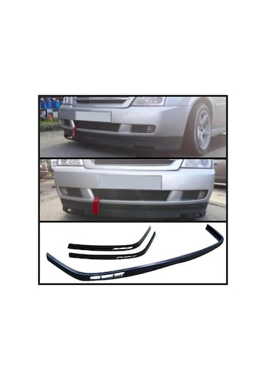 Opel Vectra C 2002 2009 Uyumlu Üniversal Laguna Lip Esnek Ön Lip 2 Parça Tampon Altı Dil Karlık Ön Ek 00 Şüscaroto Aksesuar