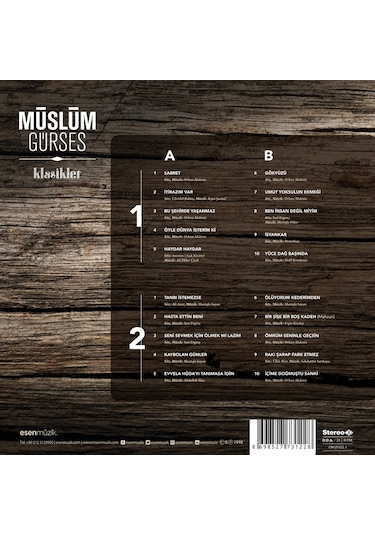 Müslüm Gürses - Klasikler 2 Plak