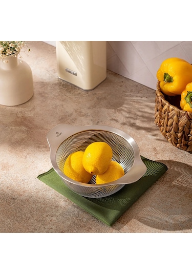 Emsan Stell Luxe Süzgeç Small 18 Cm Inox