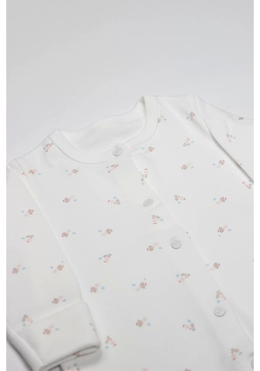 Bistyle Grow İn Love Bebe Tulum 15103 Pembe Ekru Pembe Ekru