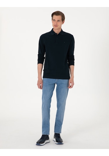 Pierre Cardin Erkek Lacivert Sweatshirt 50314048-vr033 Lacivert