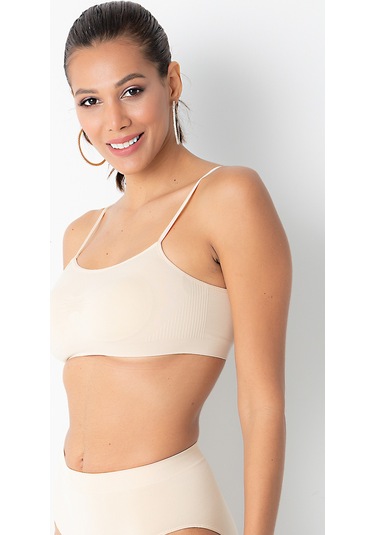 Doremi İnce Askılı Toparlayıcı Kaplı Sütyen Sıyah-l-xl siyah