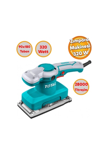 Total TF1301826 320 W Titreşimli Zımpara Makinesi