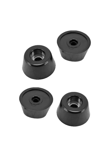 Expertland Saplama İçin Yuvarlak Panel Ayağı, 30x22x15mm 191147641 Siyah