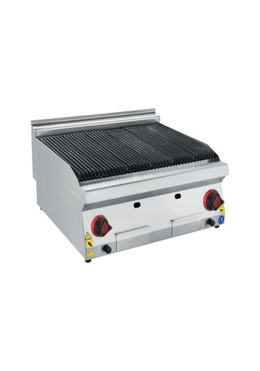 Karacasan Enüstriyel 80 Cm 700 Seri Set Üstü Lpg Tüplü Sulu Izgara Krcs.eızsdg.870