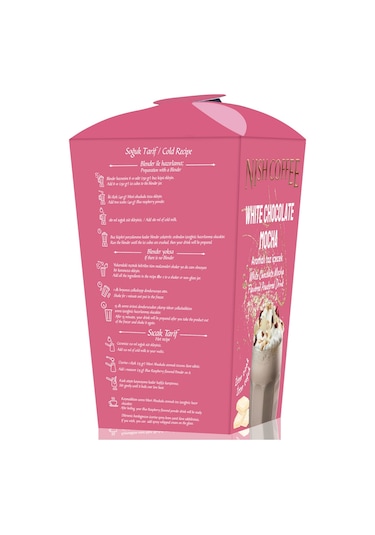 Nish White Chocolate Mocha Aromalı Toz İçecek 250 Gr 250 G