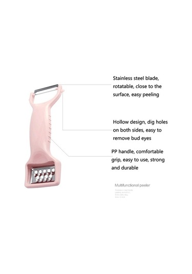 Cbtx Kalınlaştırılmış Çift Kafalı Çok Fonksiyonlu Soyucu - Mavi Mavi