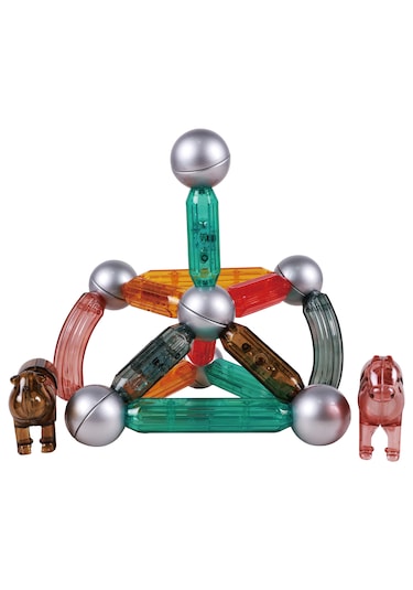 Magnetic Sticks 35 Parça Premium Manyetik Bloklar Çubuklar, Bloklar, Setl