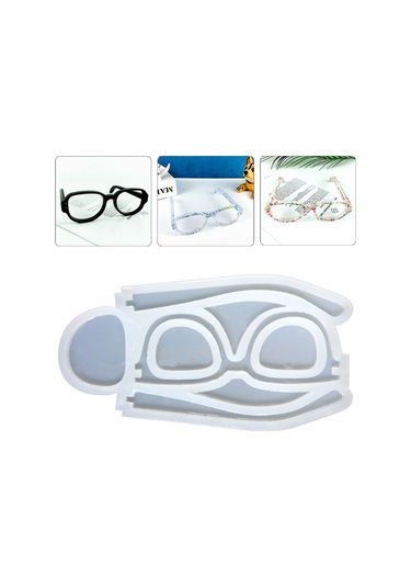 Epoksi Reçine Silikon Kalıp Gözlük Kalıbı