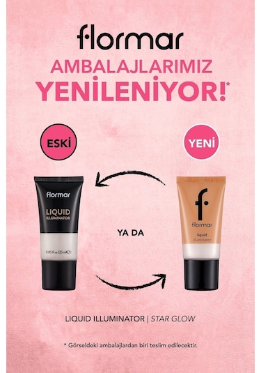 Flormar Liquid Illuminator Hafif Yapılı Krem Aydınlatıcı 001 Star Glow