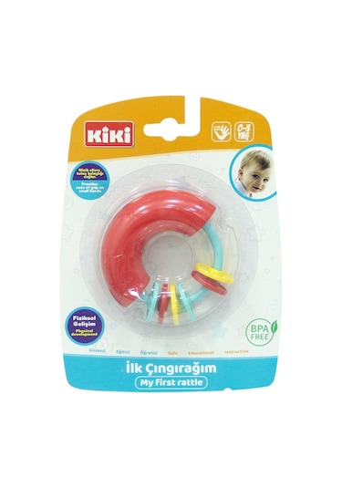İlk Çıngırağım Oyuncak Çok Renkli