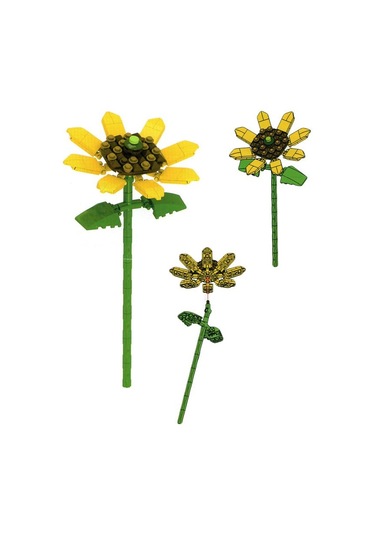 Ctoys Flower Arrangement Mini Blok Sunflower