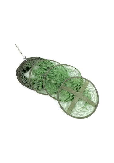 Novahub Katlanabilir Balık Kafesi - Dayanıklı Çelik Çerçeveli, Geniş Kapasiteli, Taşınabilir Balık Tutma Ağı - Pratik Balık Tutma Ağı