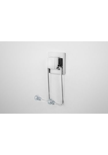 Yapışkanlı İkili Havluluk Askı Krom