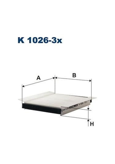 Fıltron K1026-3x Polen Fıltresı Ford Scorpıo 3 Pcs