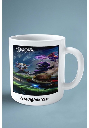 Mobile Legends Mobil Oyun Baskılı Kupa Bardak Çift Taraflı Baskı Kişiye Özel Model 8 Çok Renkli
