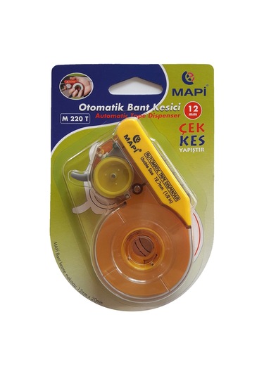 Mapi Otomatik Bant Kesme Mak. Beyaz 19 mm