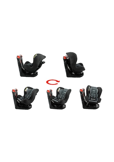 Comfymax Platinium 0-25 KG 360 Derece Dönebilen Oto Koltuğu