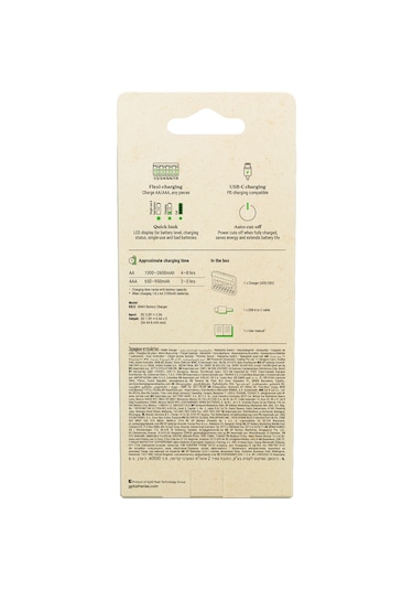 Gp E822 Usb Pilsiz Şarj Cihazı 8 Adet Aa Ve/veya Aaa İçin