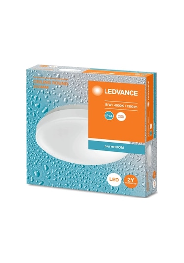 Ledvance Ceılıng Round 18w 4000k Plafonyer Tavan Armatür Günışığı Beyaz