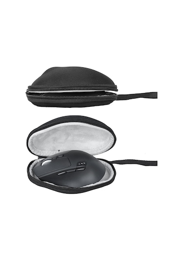 Moveevo Logitech M720/m705 İçin Eva Materyal Darbe Emici Taşınabilir Fare Saklama Kutusu Siyah