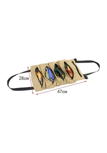 Hobiciler, Elektrikçiler Ve Babalar İçin 5 Gözlü Siyah Hediye Çantası