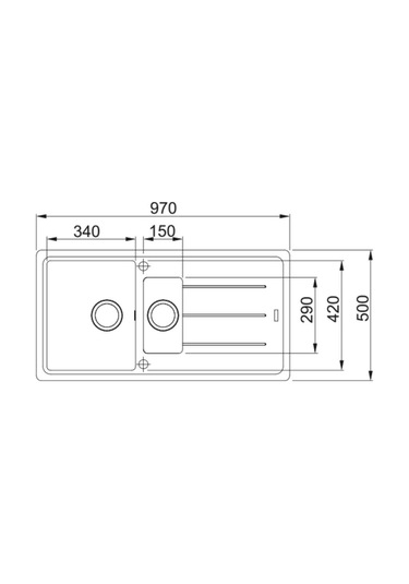 Franke Basis Bfg 651 Avena Granit Evye Bej