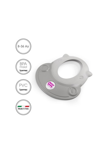 Okbaby Hippo Banyo Siperliği - A. Gri Açık Gri