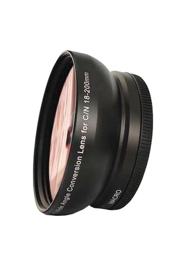 Raypro 18-200 MM Lens İçin 72 MM 0.45x Ultra Geniş Açı (Canon ve Nikon) Uyumlu Lens + Super Makro Lens