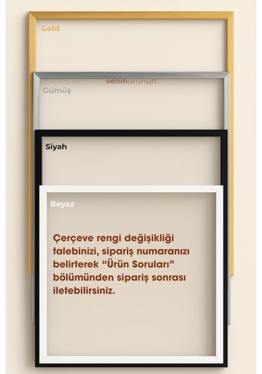 Alüminyum Çerçeveli Gerçek Cama Baskı Sanat Temalı 3'lü Set Cam Tablo 0023