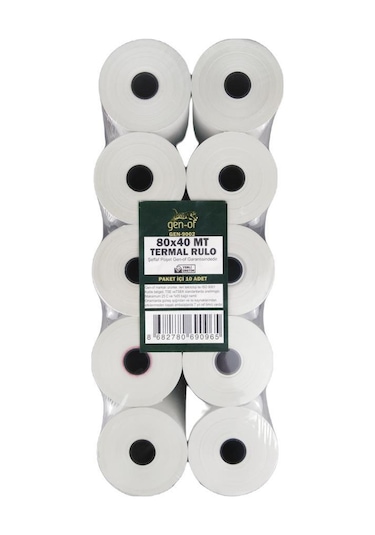 Gen-Of 80X40 M Termal Pos Rulosu 10 'Lu