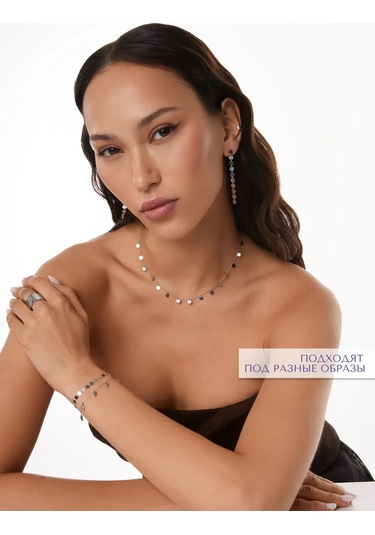 Miestilo 925 Ayar Gümüş Taşı, Uzun Sarkıt Küpe 293363636 Diğer