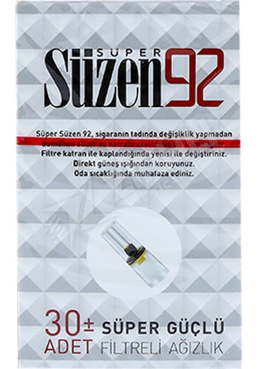 Süzen 92 Sigara Filtresi 24'lü Ahşap