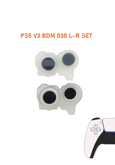 Ps5 V3 Bdm 030 Kollar İle Uyumlu Lr L1l2 R1r2 Lastik Takımı
