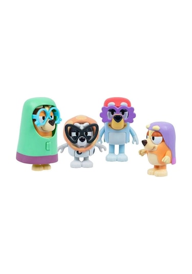 Bluey 19201 Bluey 4lü Figür Seti Asorti