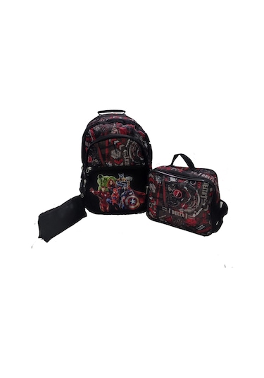 Newbag Kahramanlar Sırt İlkokul Çantası-3'lü Set