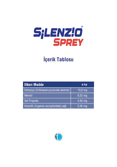 Silenzio Sprey 30 ml