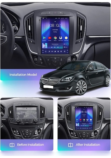 Aln Opel İnsignia Tesla 2013/2016 8gb Ram 64gb Hafıza Carplay Android Multimedya 12"