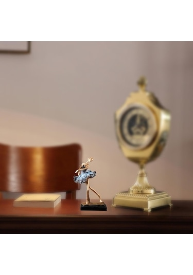 Opulentliving Suntek Kız Figürü Hediyesi Heykeli, Dekor Tv Standı, Orta Orta