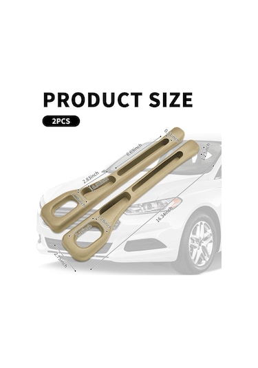 Carmind Oto Koltuk Arası Boşluk Doldurma Pedi Bej