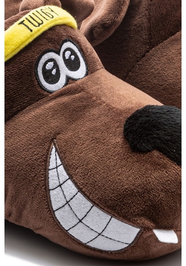 Twigy Aero Kadın Hayvanlı Panduf Kahverengi 36/41 EE0540 Kahverengi