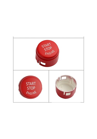 Bmw F10 Start Stop Düğme Kırmızı (467726410)