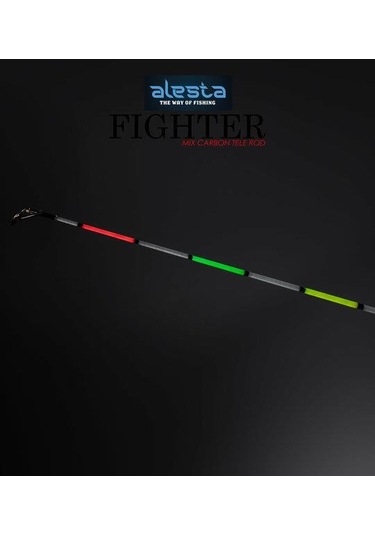 Alesta Fighter 2.70m 65-180g Mix Karbon Olta Kamışı