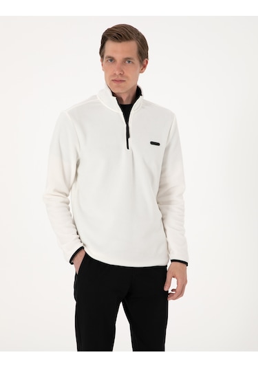 Pierre Cardin Erkek Beyaz Sweatshirt 50314056-vr013 Beyaz
