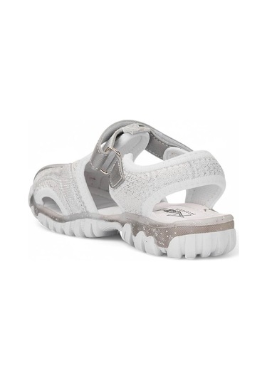 610 Kız Çocuk Okul Öncesi Sandalet Gümüş